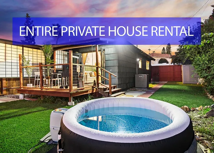 Entire Private 1-Bedroom Home With King Bed, Hot Tub, Parking, View, Available Now
